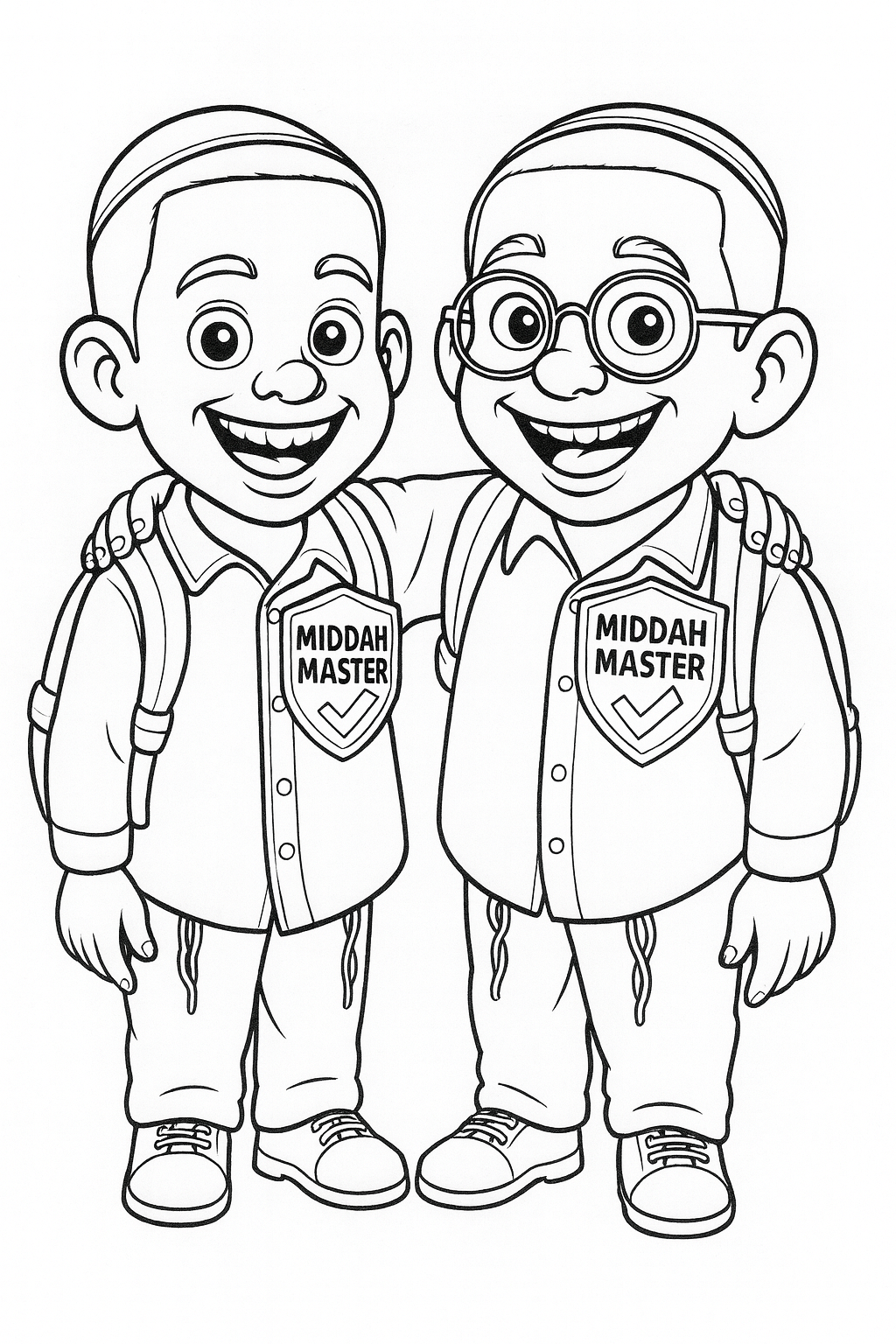 MM Boys Coloring
